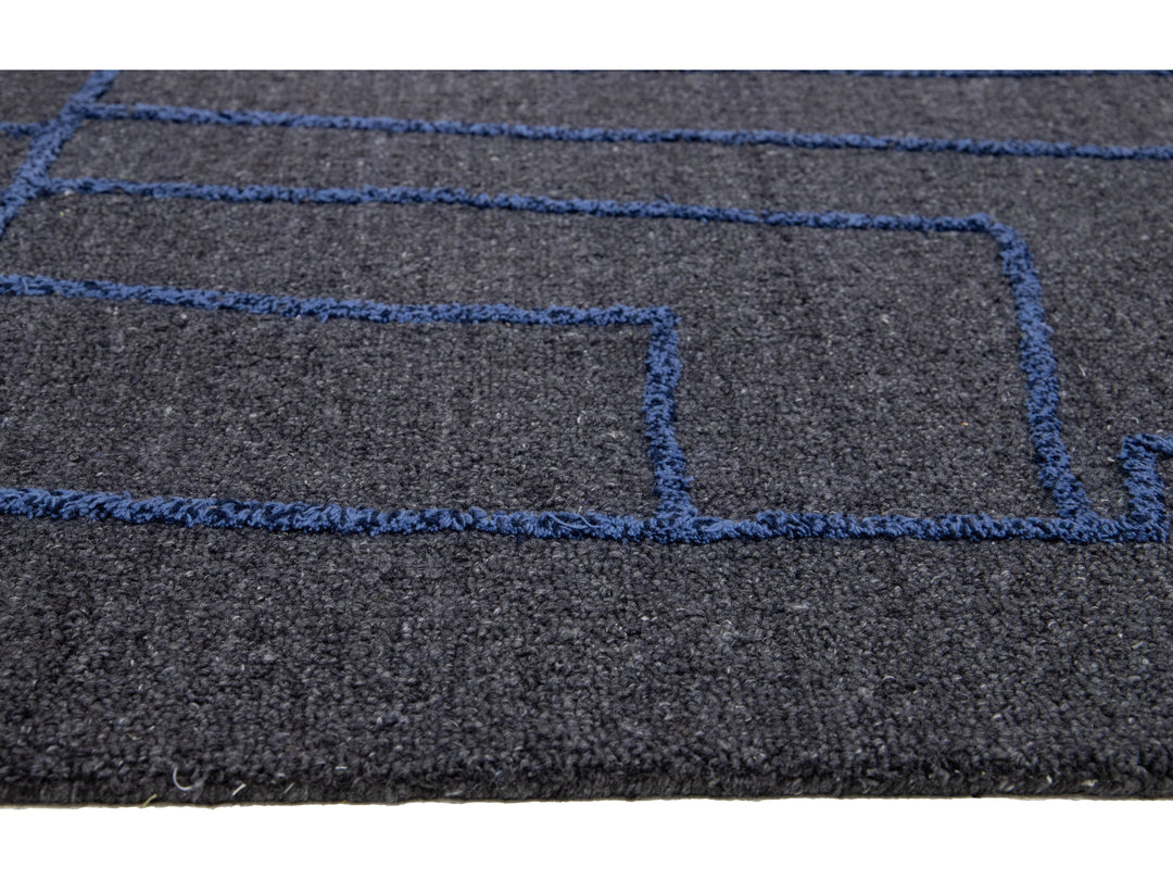 Modern Wool Rug 12 X 15