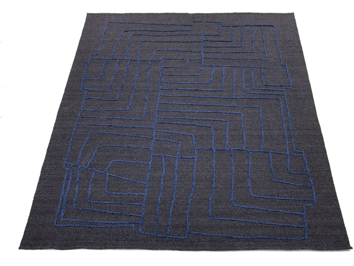 Modern Wool Rug 10 X 14