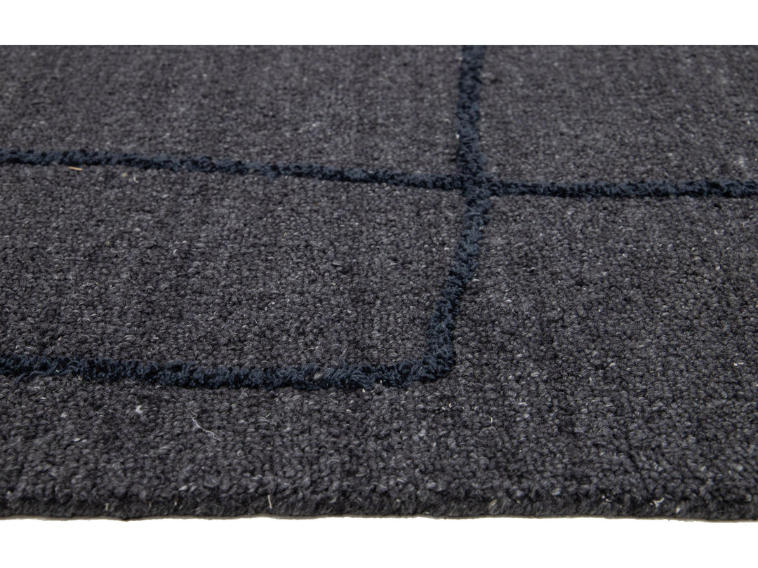 Modern Wool Rug 12 X 15