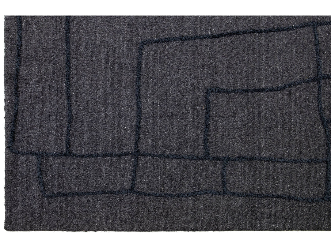 Modern Wool Rug 12 X 15