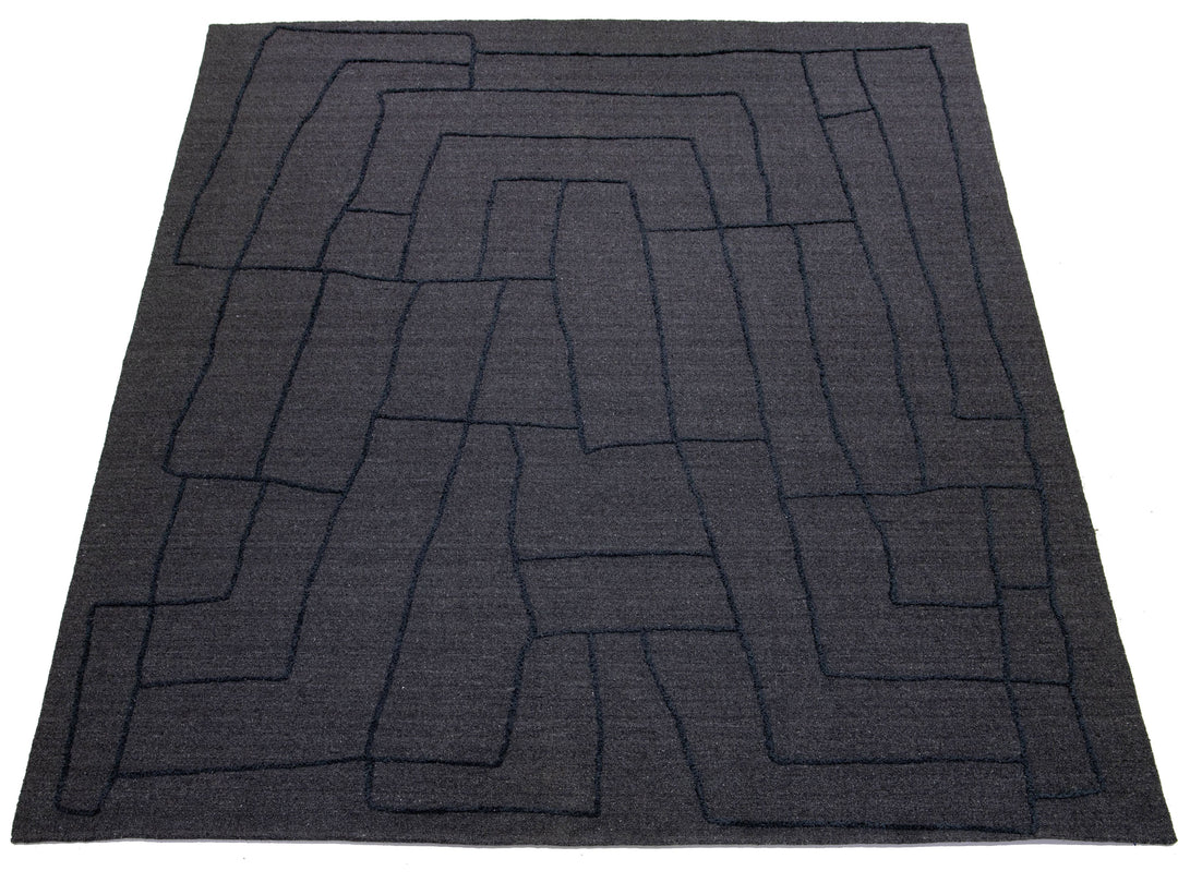 Modern Wool Rug 12 X 15