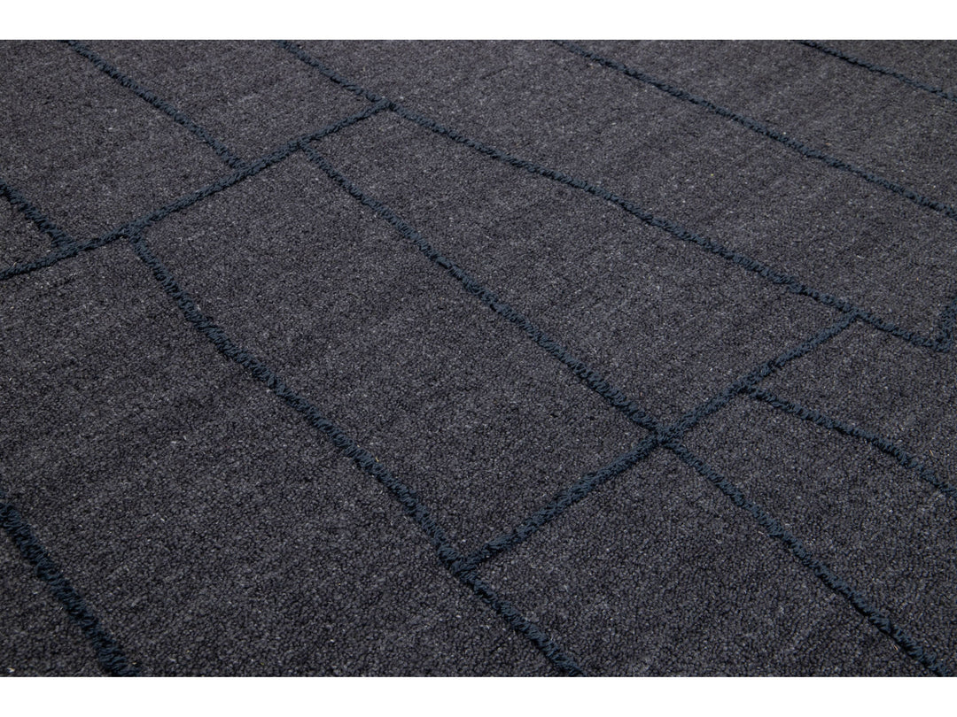 Modern Wool Rug 12 X 15