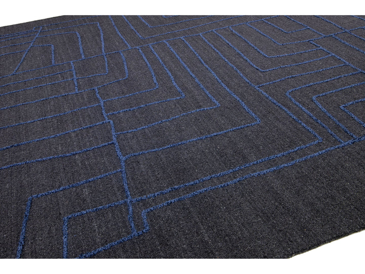 Modern Wool Rug 12 X 15