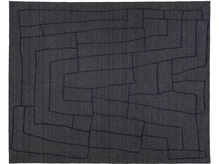 Modern Wool Rug 12 X 15