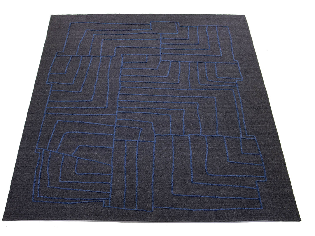 Modern Wool Rug 12 X 15