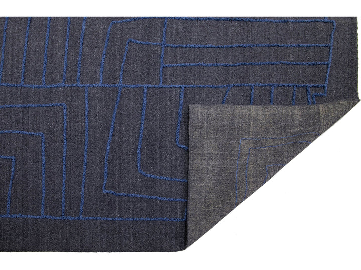 Modern Wool Rug 12 X 15