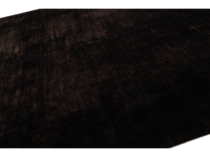 Modern Overdyed Wool Rug 11 X 15