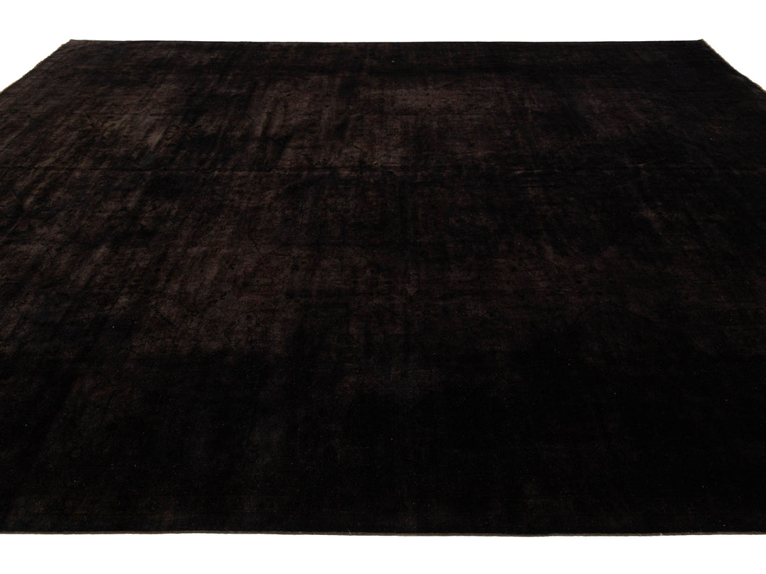 Modern Overdyed Wool Rug 11 X 15