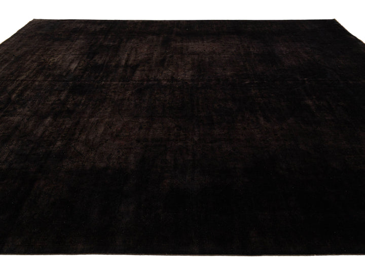 Modern Overdyed Wool Rug 11 X 15