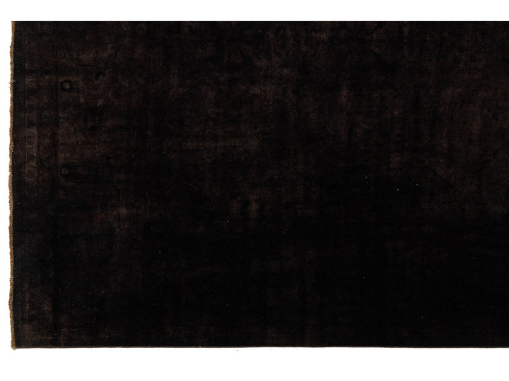 Modern Overdyed Wool Rug 11 X 15