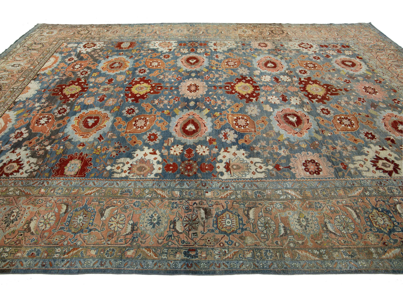 Antique Bidjar Wool Rug 10 X 14