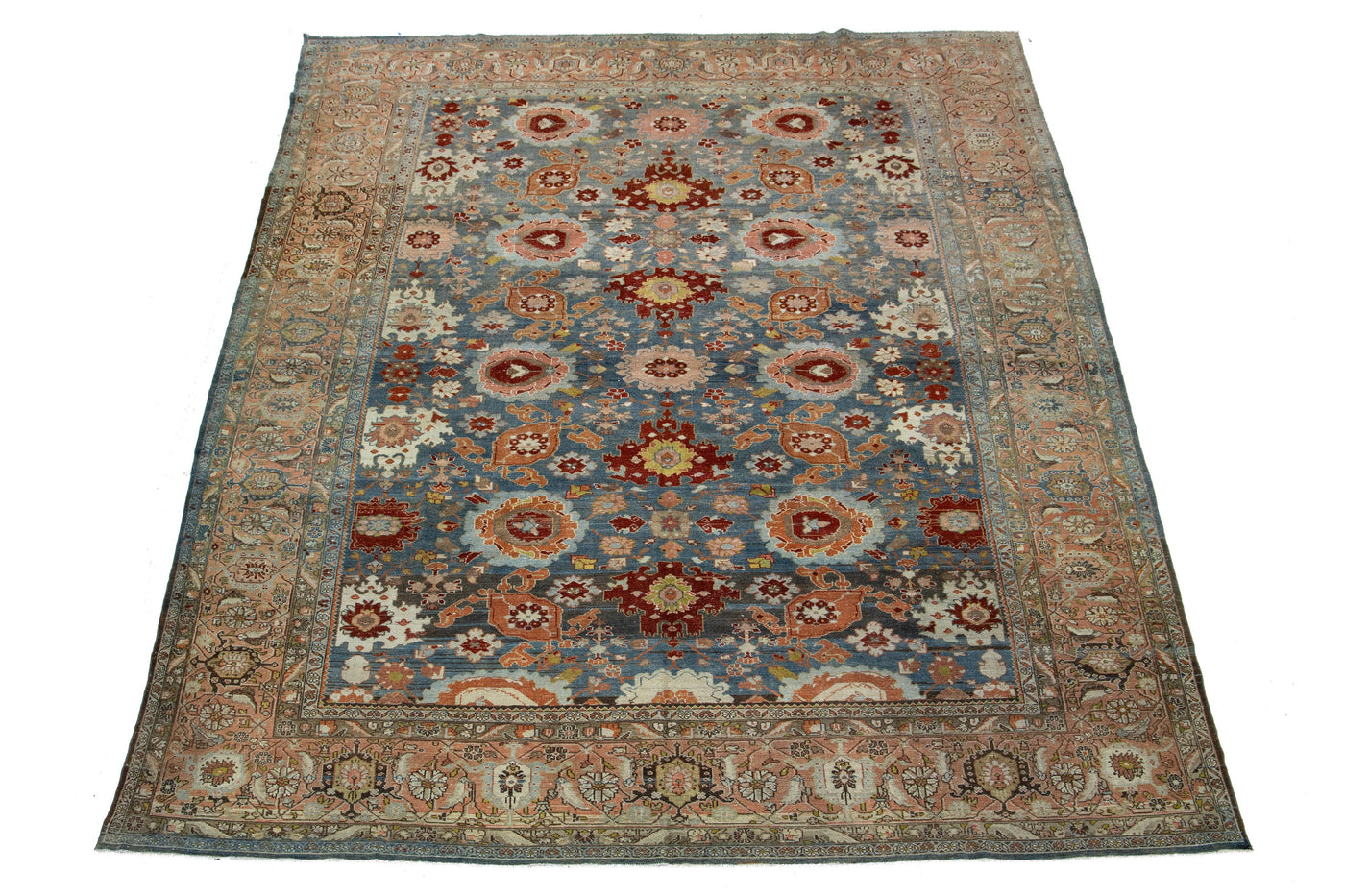 Antique Bidjar Wool Rug 10 X 14