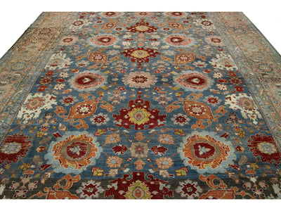 Antique Bidjar Wool Rug 10 X 14