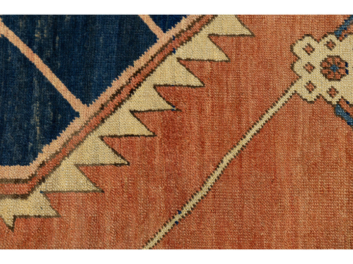 Antique Serapi Wool Rug 10 X 13