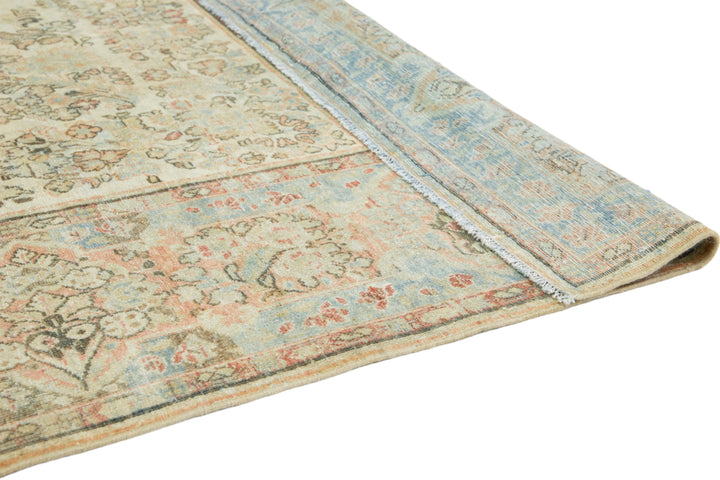Antique Mahal Wool Rug 9 X 15