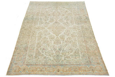 Antique Mahal Wool Rug 9 X 15