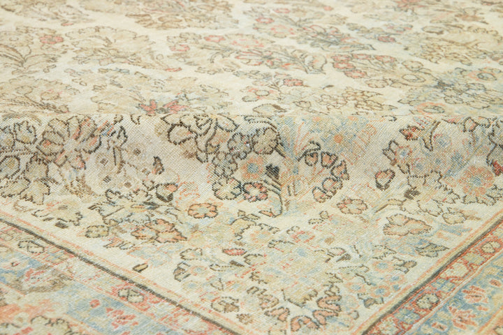 Antique Mahal Wool Rug 9 X 15