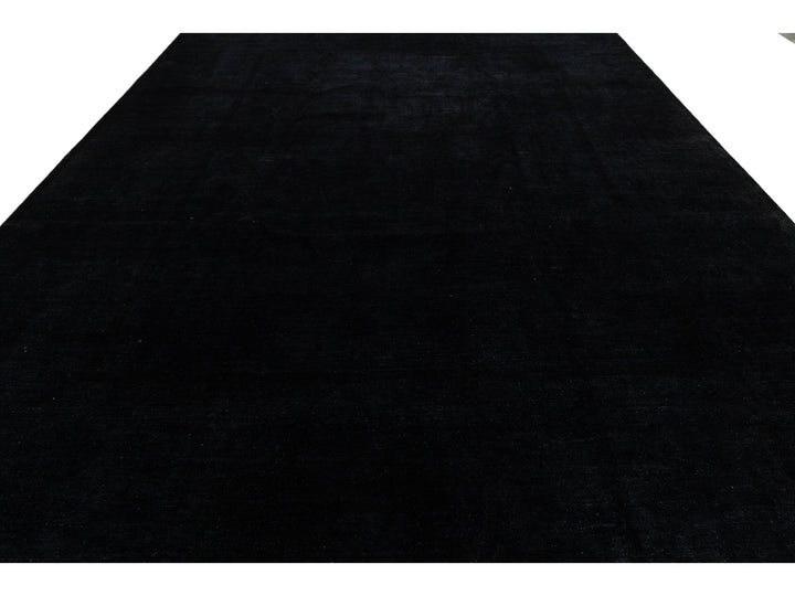 Modern Overdyed Wool Rug 12 X 15