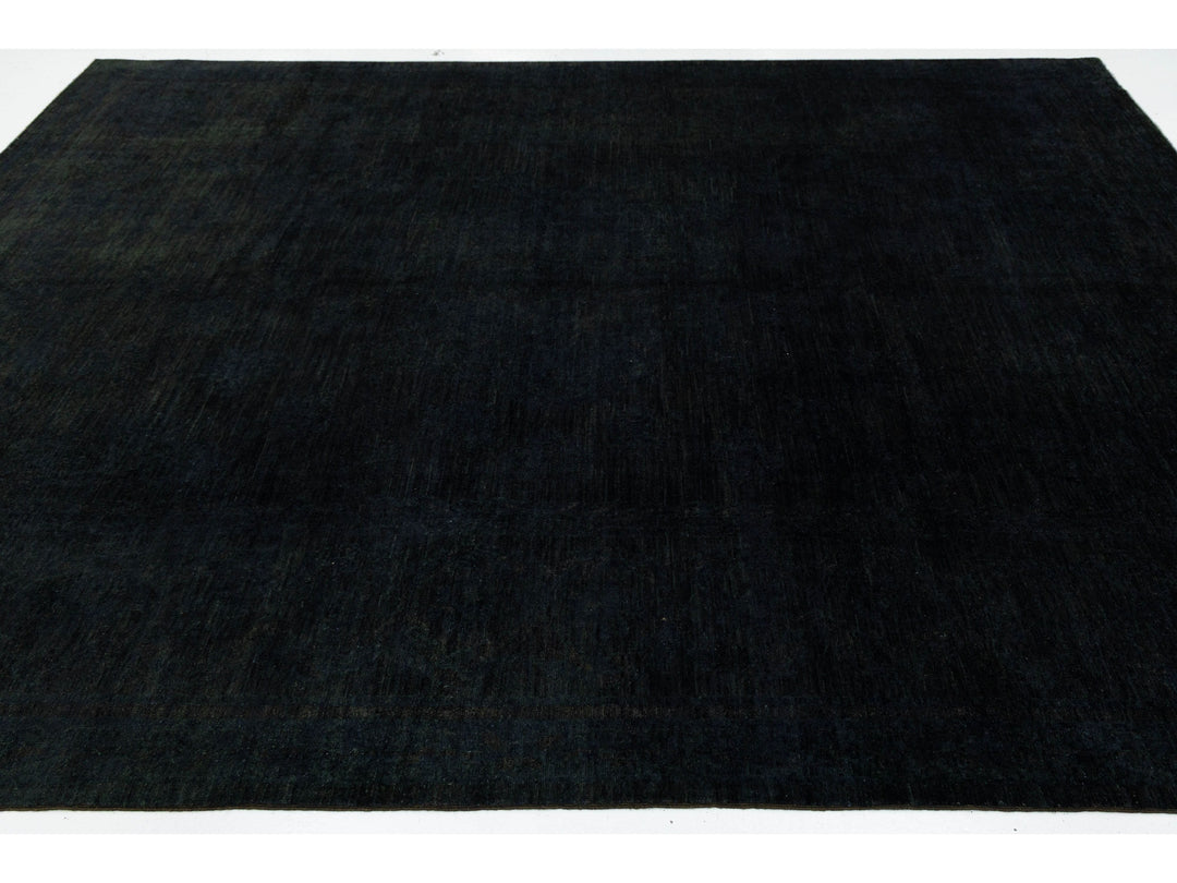 Modern Overdyed Wool Rug 8 X 11