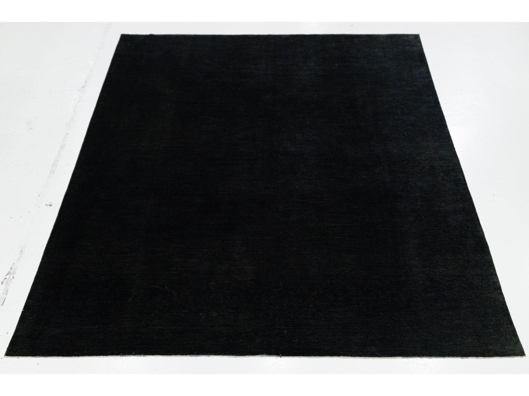 Modern Overdyed Wool Rug 8 X 11