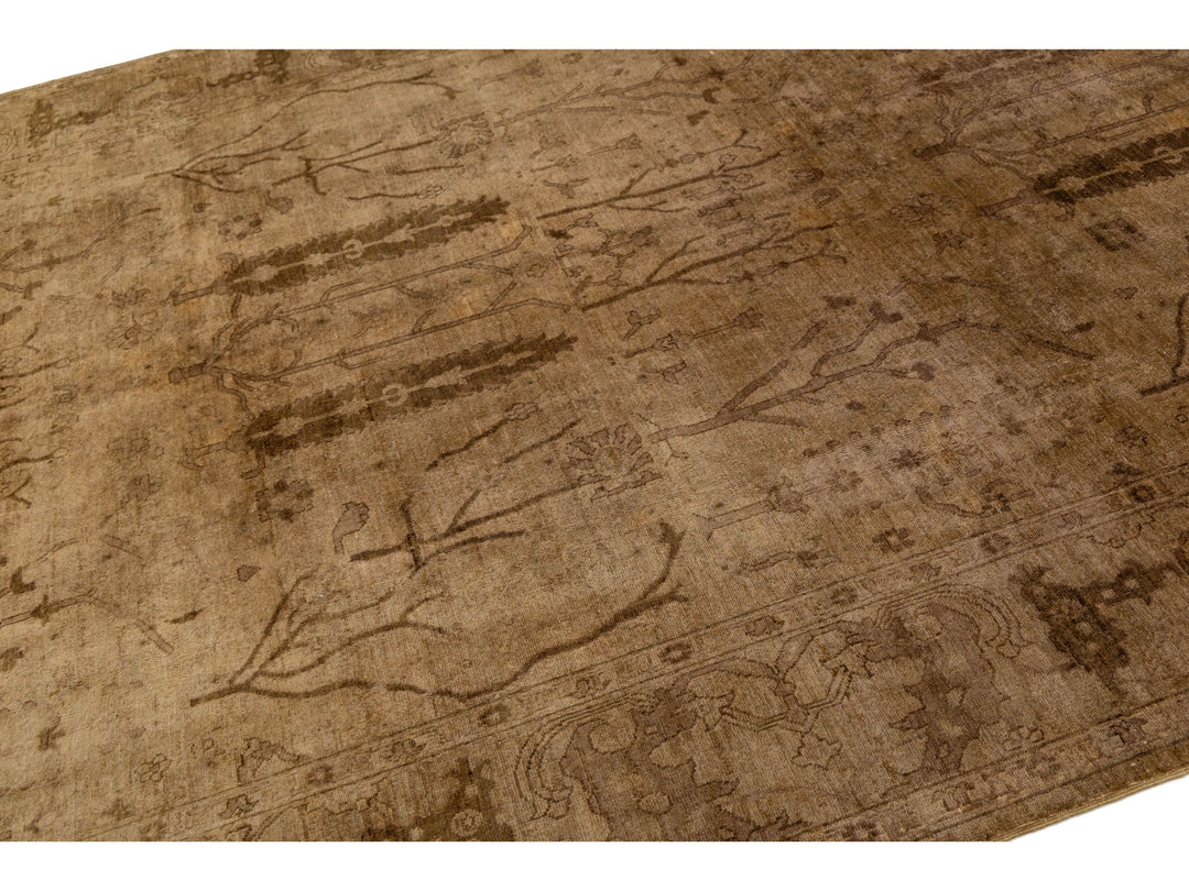 Modern Overdyed Wool Rug 8 X 11