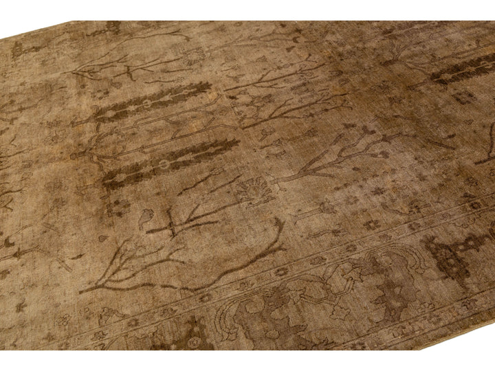 Modern Overdyed Wool Rug 8 X 11