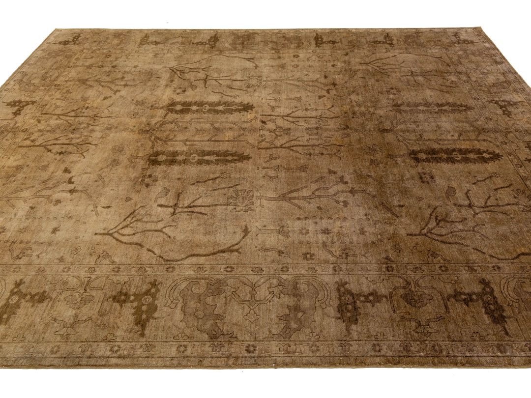 Modern Overdyed Wool Rug 8 X 11