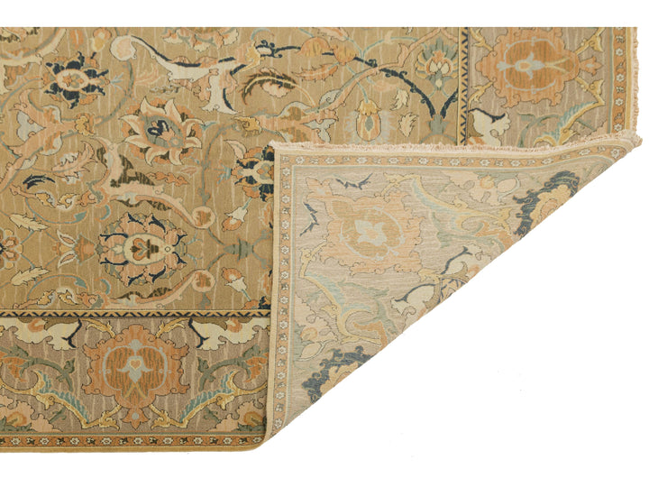 Contemporary Oushak Wool Rug 12 X 15