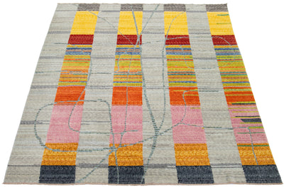 Modern Wool Rug 9 X 12