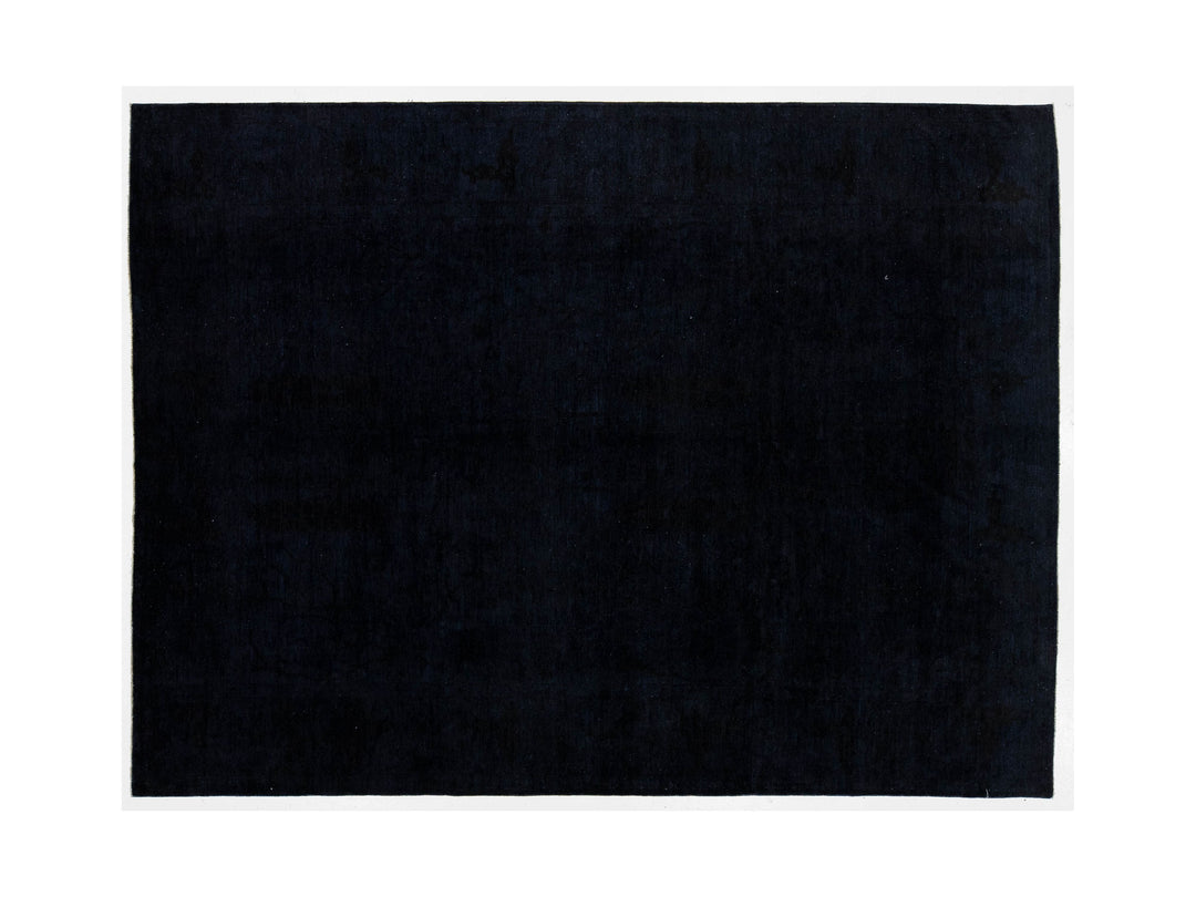 Modern Overdyed Wool Rug 9 X 11