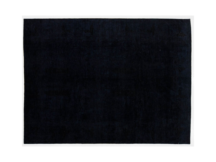 Modern Overdyed Wool Rug 9 X 11