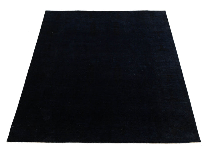 Modern Overdyed Wool Rug 9 X 11