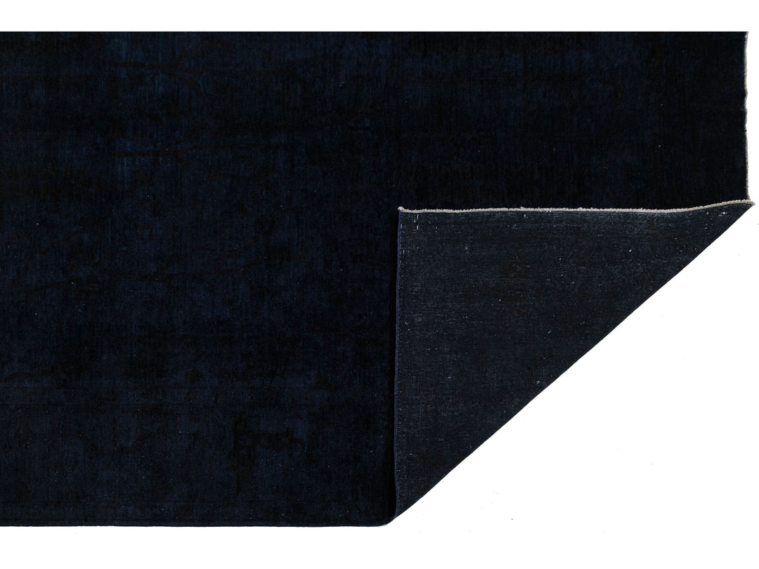 Modern Overdyed Wool Rug 9 X 11