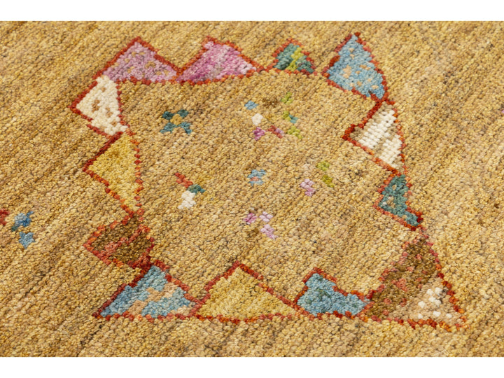 Modern Moroccan Wool Rug 9 X 12