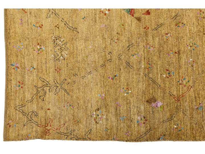 Modern Moroccan Wool Rug 9 X 12