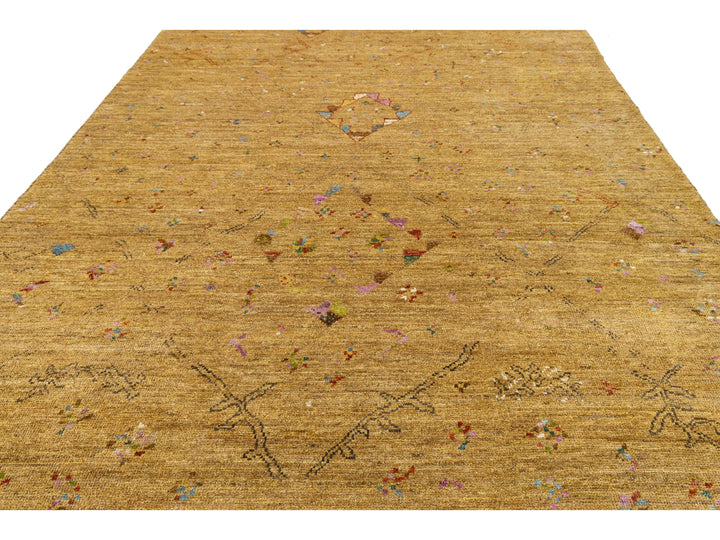 Modern Moroccan Wool Rug 9 X 12