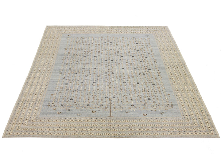Modern Soumak Wool Rug 12 X 15