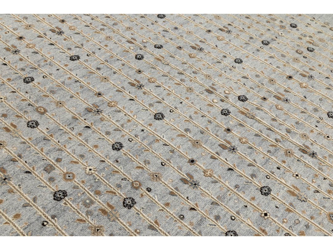 Modern Soumak Wool Rug 12 X 15