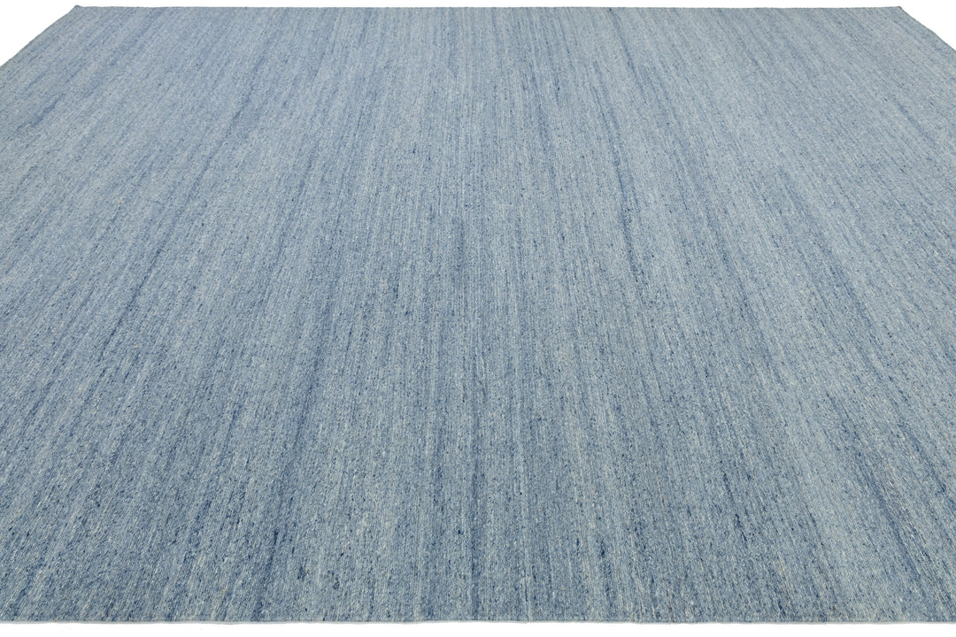 Modern Scandinavian Wool Rug 10 X 14