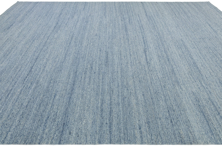 Modern Scandinavian Wool Rug 10 X 14