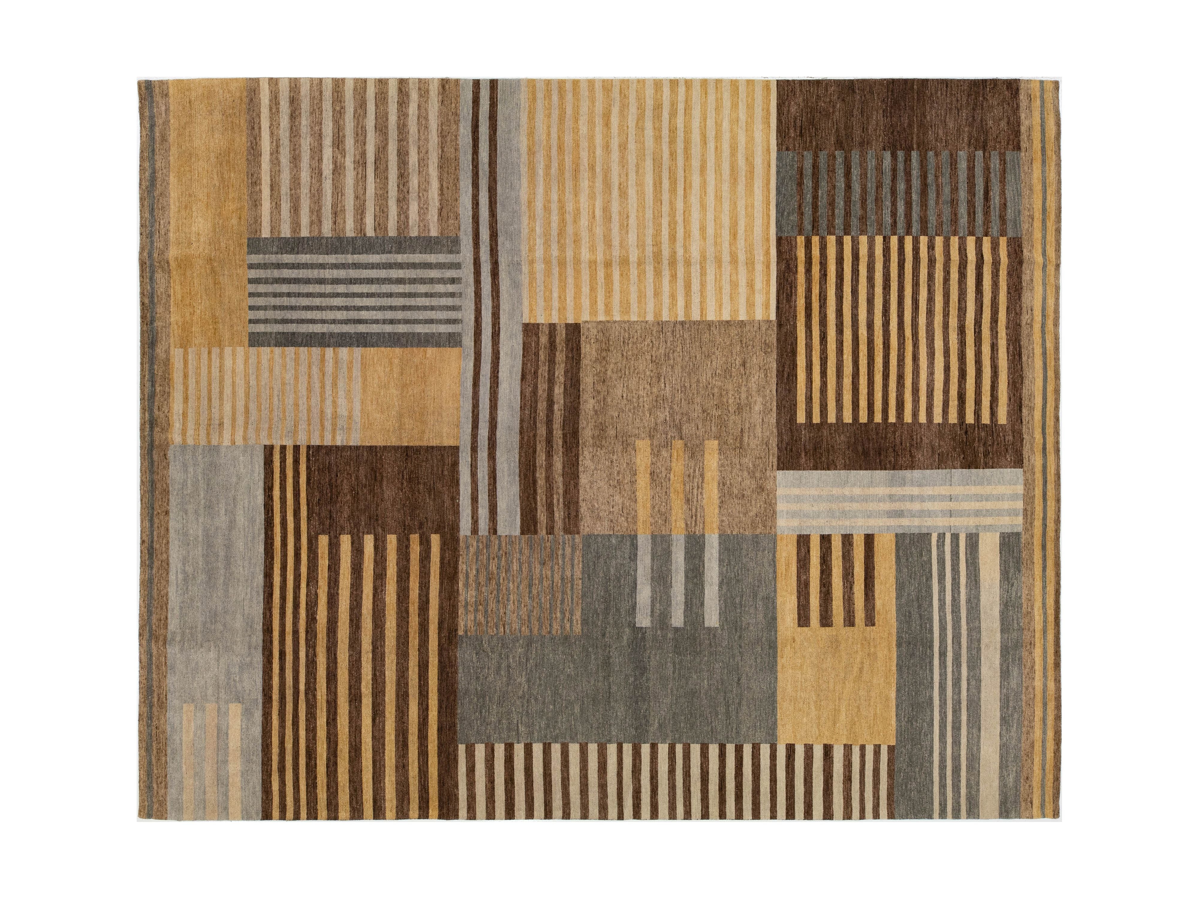 Modern Wool Rug 12 X 15 – Alexanders Artisan Rugs Official Website
