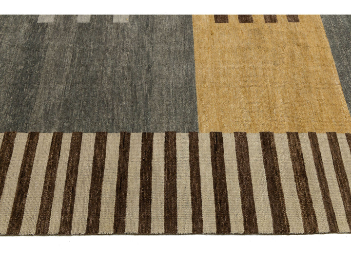 Modern Wool Rug 12 X 15