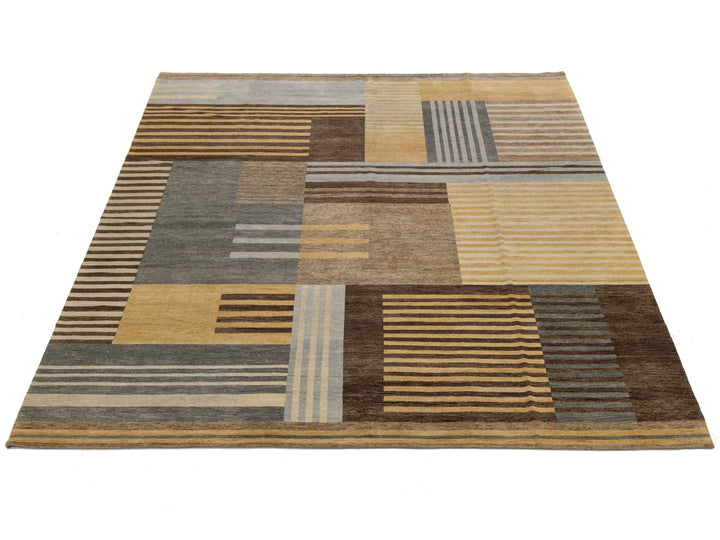 Modern Wool Rug 12 X 15