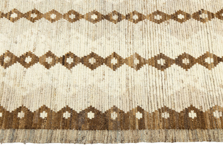 Modern Moroccan Wool Rug 10 X 13