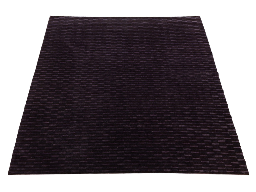 Modern Tibetan Wool and Silk Rug 10 X 13