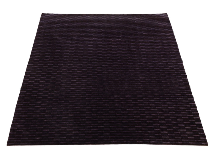 Modern Tibetan Wool and Silk Rug 10 X 13