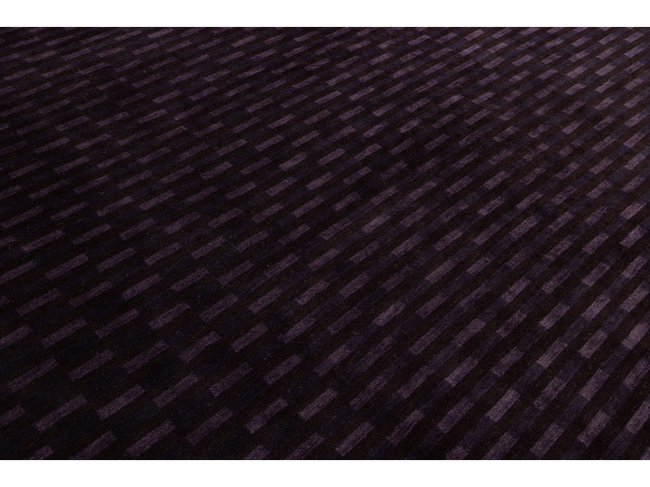 Modern Tibetan Wool and Silk Rug 10 X 13