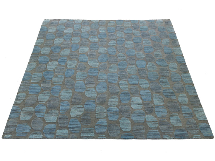 Modern Moroccan Wool Rug 12 X 15