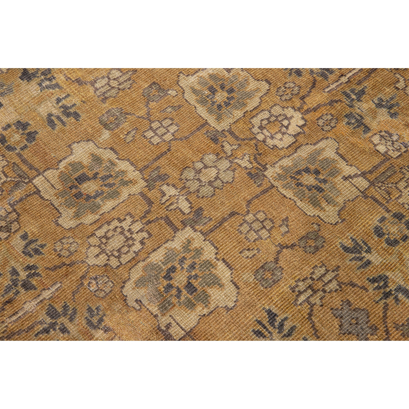 Antique Sultanabad Wool Rug 13 X 22