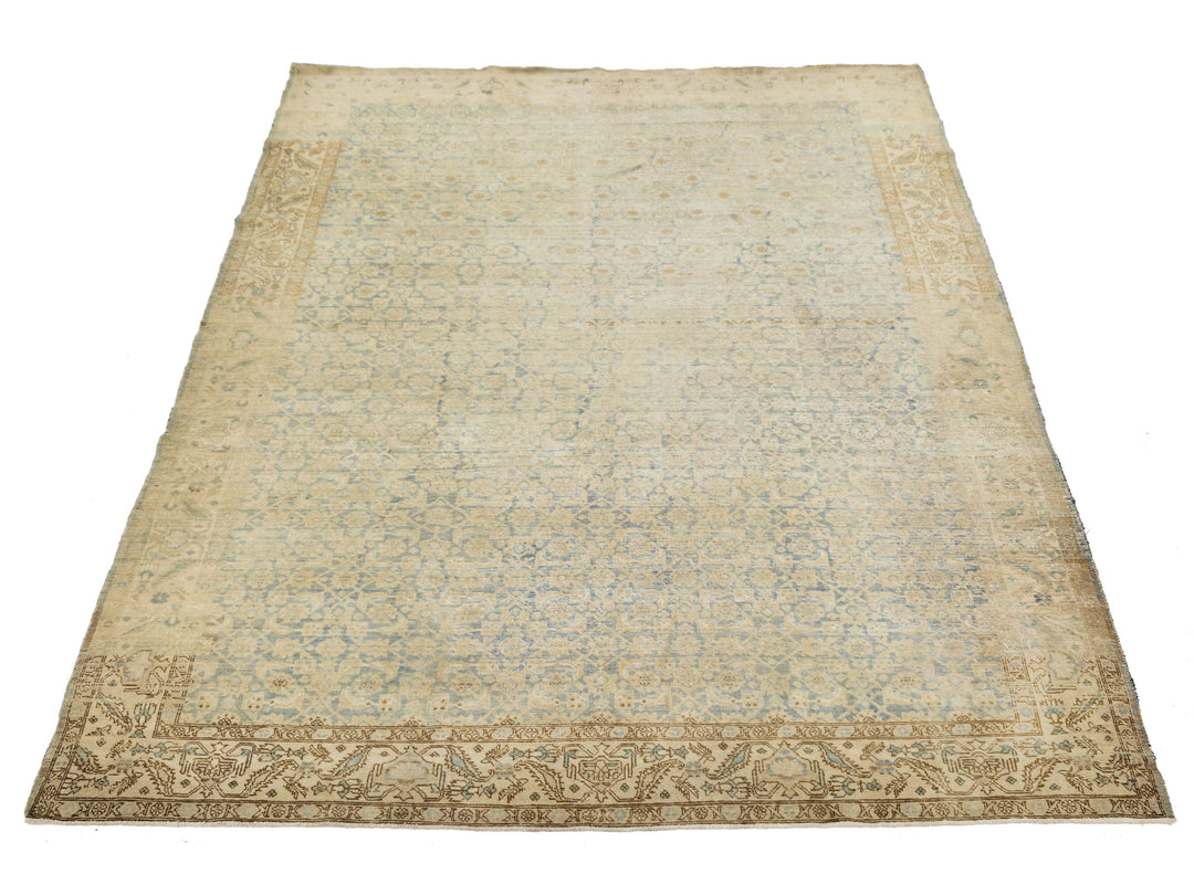 Antique Malayer Wool Rug 8 X 10